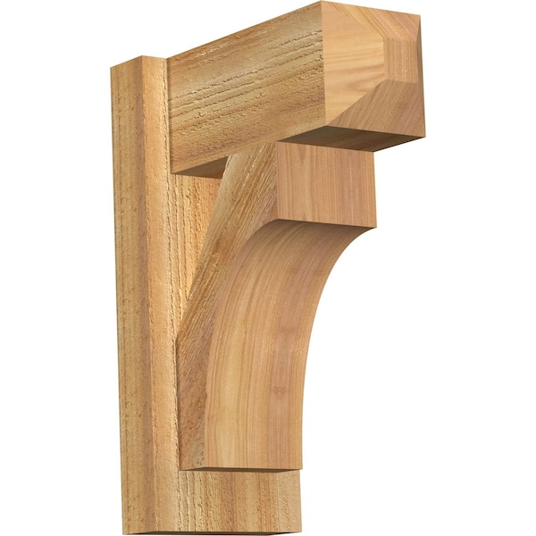 Ekena Millwork Westlake Craftsman Rough Sawn Outlooker, Western Red Cedar, 6"W x 12"D x 16"H OUT06X12X16WTL04RWR - main